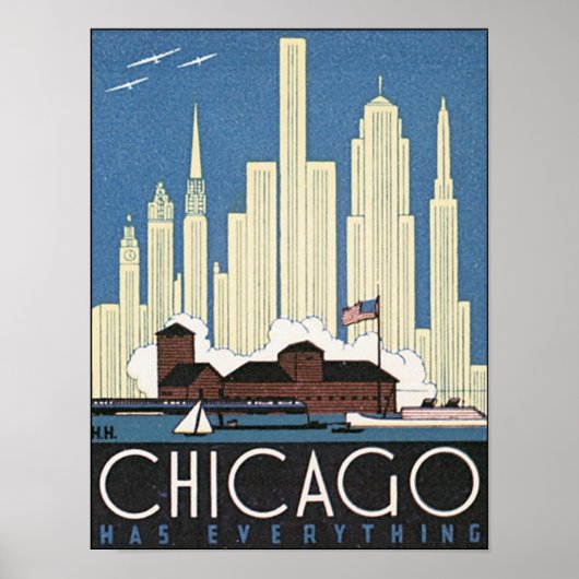 Chicago hat alles poster (Vorne)