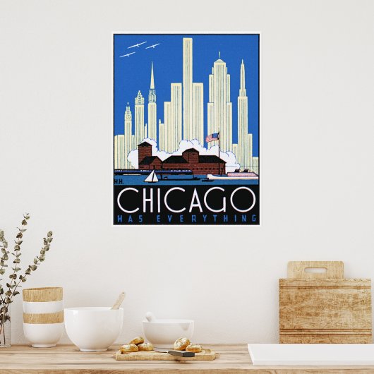 Chicago hat alles poster (Küche)
