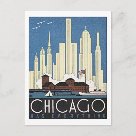 Chicago hat alles postkarte (Vorderseite)