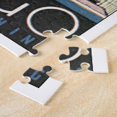 Chicago hat alles Vintages Reise-Plakat Puzzle (Seite)