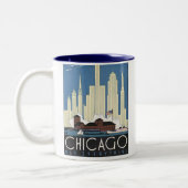 Chicago hat alles zweifarbige tasse (Links)