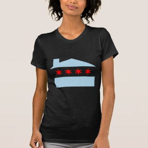 Chicago-Haus-Flagge T-Shirt