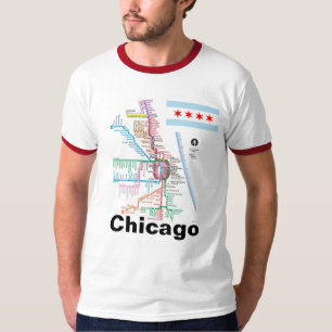 Chicago… Herz von Amerika-T - Shirt