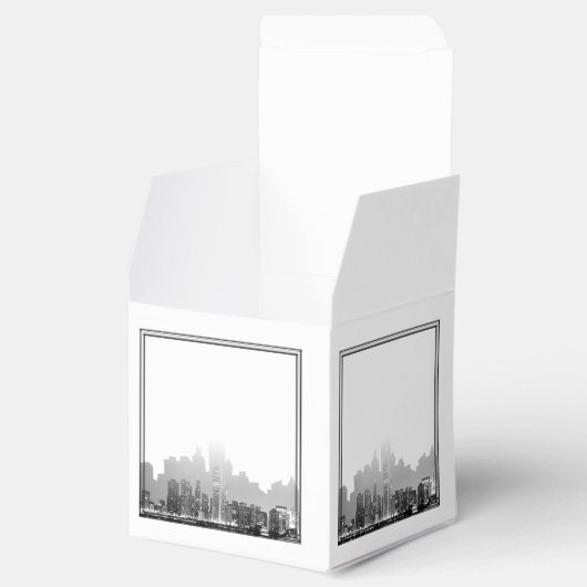 Chicago Hochzeit in Urlaubsort Fevor Box Geschenkschachtel (Geöffnet)