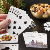 Chicago Hochzeit Perfektes Paar Geschenk Spielkarten (In Situ)