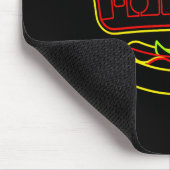 Chicago Hot Dogs & BBQ-Gewürze Mousepad (Ecke)