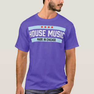Chicago House Music Dance Disco DJ Geschenk T-Shirt