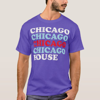 Chicago House Music - Vintager Rave EDM T-Shirt