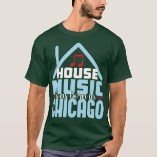 Chicago House Musik - Vintage DJ Old School EDM T-Shirt
