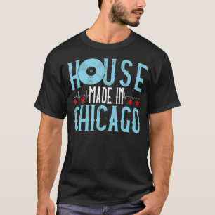 Chicago House Musik - Vintage EDM DJ Retro Disco T-Shirt