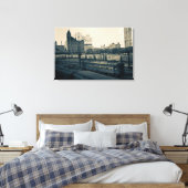 Chicago ICRR Gebäude Train Yards 1971 Fotograf Leinwanddruck (Insitu (Schlafzimmer))