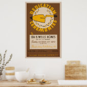 Chicago Ida B Wells Dedication WPA Vintage Poster (Küche)