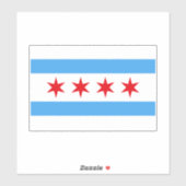 CHICAGO, IL AUFKLEBER (Blatt)