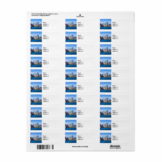 Chicago IL - Aussicht Vom Lake Michigan (Vorne)