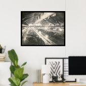 Chicago, IL Auto Show Foto 1907 Poster (Heimbüro)