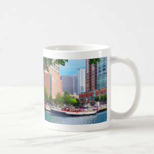 Chicago IL - Chicago River Near Centennial Fountai Kaffeetasse