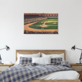 Chicago, IL - Comiskey Park, Zuhause Plate, Baseba Leinwanddruck (Insitu (Schlafzimmer))