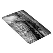 Chicago, IL - DuSable Bridge, Baujahr 1920 - BW Magnet (Rechte Seite)