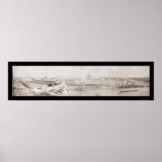 Chicago, IL Exposition 1893 Poster (Vorne)