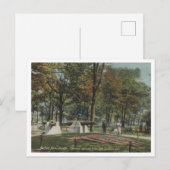 Chicago IL, Garfield Park, Cannons, 1910 Postkarte (Vorne/Hinten)