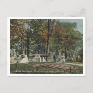 Chicago IL, Garfield Park, Kanonen, 1910 Postkarte