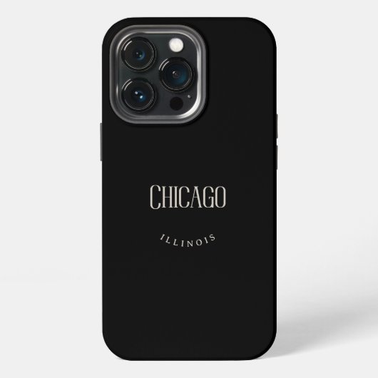 Chicago IL iPhone Hülle (Hinten)