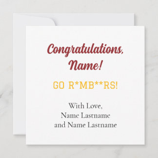 Chicago, IL (katholisch) Personalisierte Geschenkk Karte