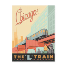 Chicago, IL - 'L' Zug