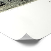 Chicago, IL Panoramic Map - 1868 Poster (Ecke)