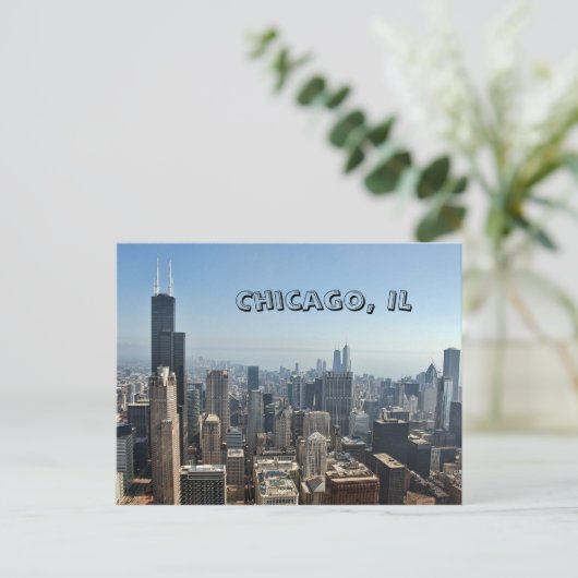 Chicago, IL Postcard Postkarte (Stehend Vorderseite)