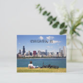 Chicago, IL Postcard Postkarte (Stehend Vorderseite)