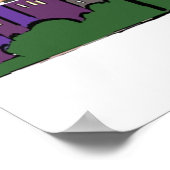 Chicago IL Poster (Ecke)