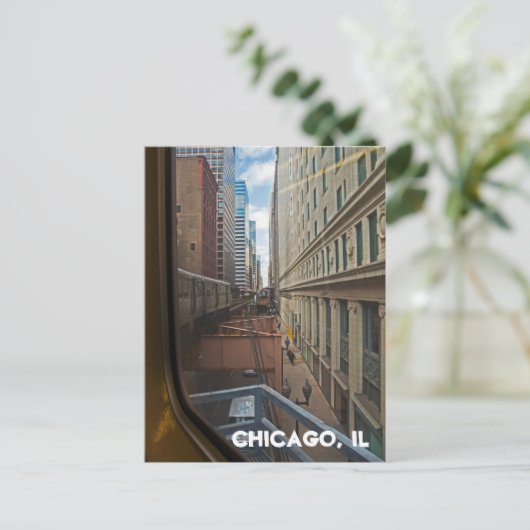 Chicago, IL Postkarte (Stehend Vorderseite)