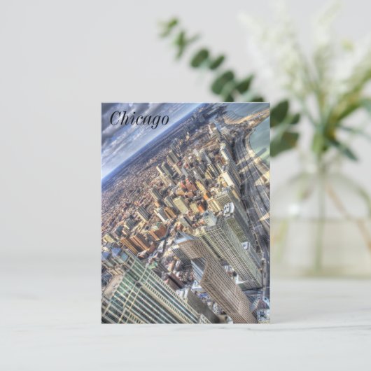 Chicago, IL Postkarte (Stehend Vorderseite)