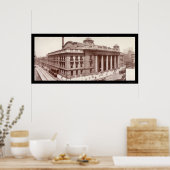 Chicago, IL Railroad Foto 1912 Poster (Küche)