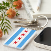 CHICAGO, IL SCHLÜSSELANHÄNGER (Vorderseite rechts)