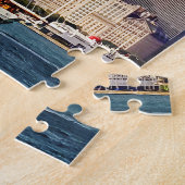 Chicago IL - Schooner am Lake Michigan Puzzle (Seite)