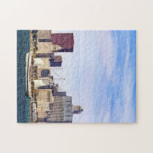 Chicago IL - Schooner am Lake Michigan Puzzle (Horizontal)