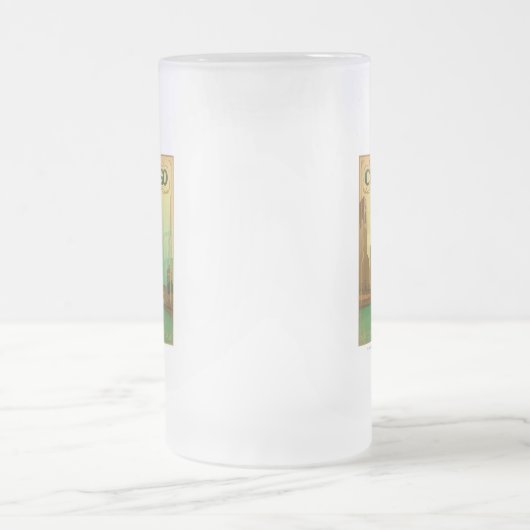 Chicago, IL - St. Patrick's Day Mattglas Bierglas (Mittel)