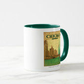 Chicago, IL - St. Patrick's Day Tasse (VorderseiteRechts)