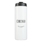 Chicago IL Thermosbecher (Vorderseite)