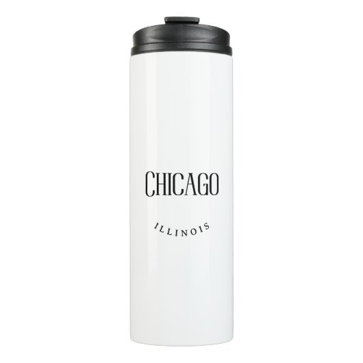 Chicago IL Thermosbecher (Vorderseite)