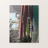 Chicago IL - Wassertaxi unter Columbus Dr. Bridge Puzzle (Vertikal)
