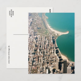 Chicago, Ill. Luftbild-Postkarte Postkarte