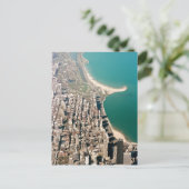Chicago, Ill. Luftbild-Postkarte Postkarte (Stehend Vorderseite)