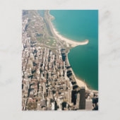 Chicago, Ill. Luftbild-Postkarte Postkarte (Vorderseite)