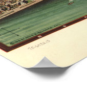 Chicago Illinois 1916 Antike Panoramakarte Poster (Ecke)