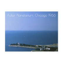 Chicago Illinois, Adler Planetarium Vintag 1966
