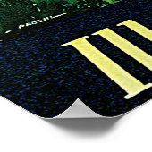 Chicago, Illinois America Vintage Travel Poster (Ecke)