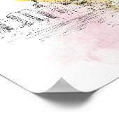 Chicago, Illinois | Aquarellbild Poster (Ecke)